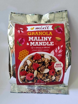 Granola MALINY a MANDLE 70g Mixit